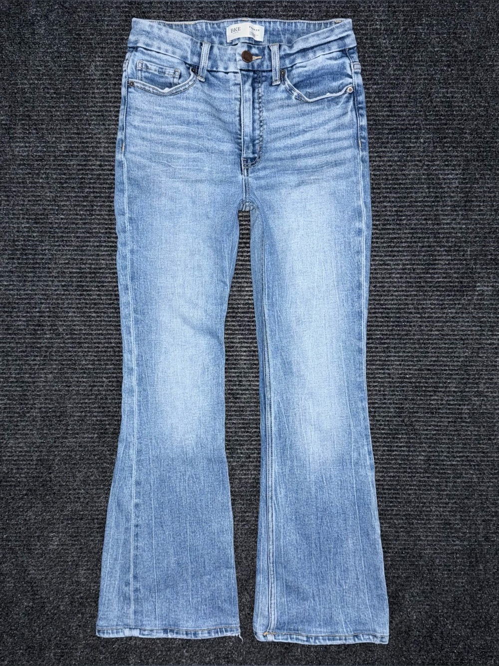 Buckle BKE Parker Universal Fit High Rise Bootcut Stretch Jeans 25x27 AXB1423S